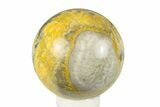 Polished Bumblebee Jasper Sphere - Indonesia #254755-1